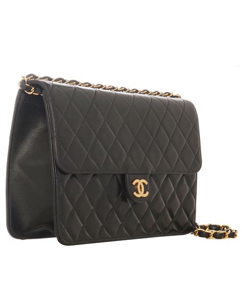 vintage chanel flap bag medium|Chanel single flap bag price.